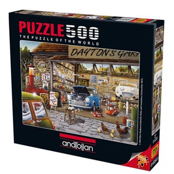 Anatolian Puzzle 500 Parça Garaj 3571 Yapboz