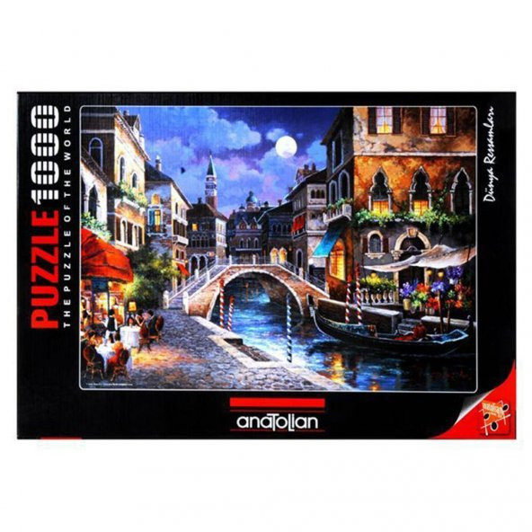 Anatolian Puzzle 1000 Parça Venedik Sokakları 3087 Yapboz