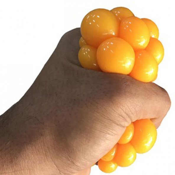 3lü Set Yeni Stres Topu Stres Çarkı Beyin Şeklinde Slime Dolu - 1