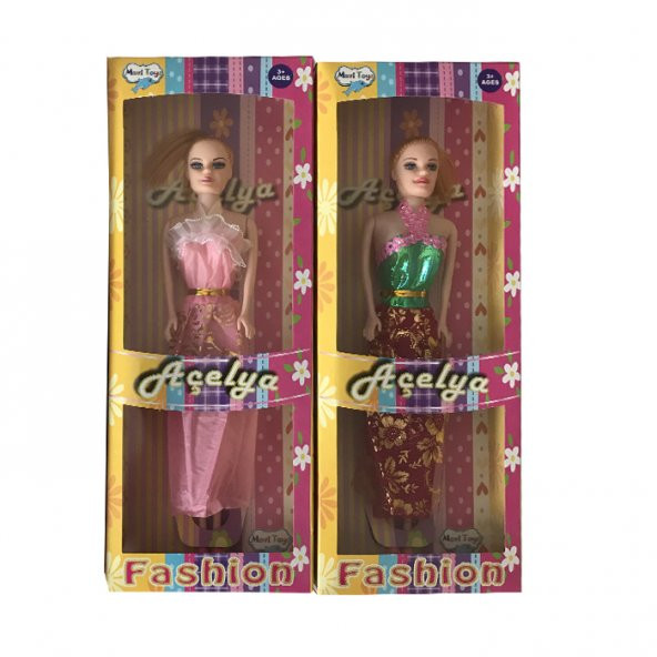 2li Set Mavi Toys Açelya Oyuncak Bebek Fashion Girl