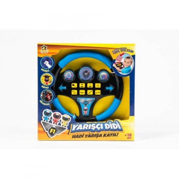 Eğitici Oyuncak Direksiyon Türkçe Sesli Müzikli Yarışçı Didi - Resim 2