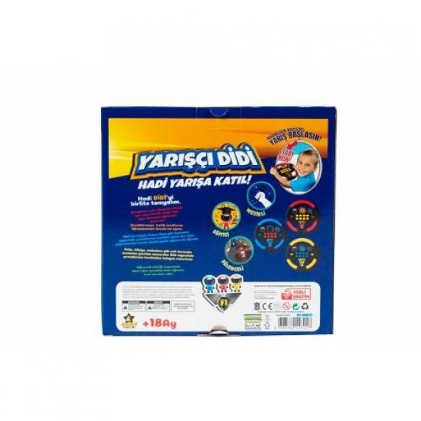 Eğitici Oyuncak Direksiyon Türkçe Sesli Müzikli Yarışçı Didi - Resim 3