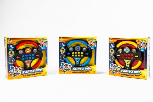 Eğitici Oyuncak Direksiyon Türkçe Sesli Müzikli Yarışçı Didi - Resim 5