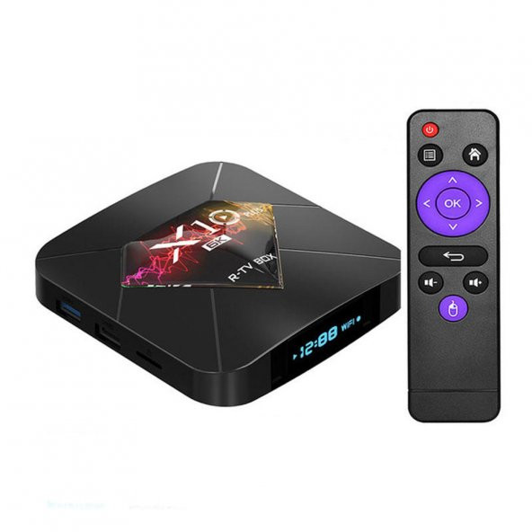 X10 Plus Allwinner H6 4GB RAM 64GB ROM Android 9.0 6K TV box - 4