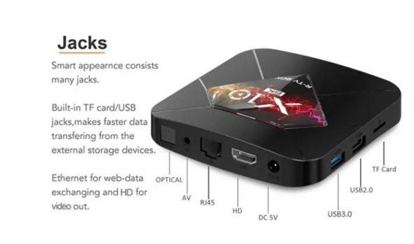 X10 Plus Allwinner H6 4GB RAM 64GB ROM Android 9.0 6K TV box - 8