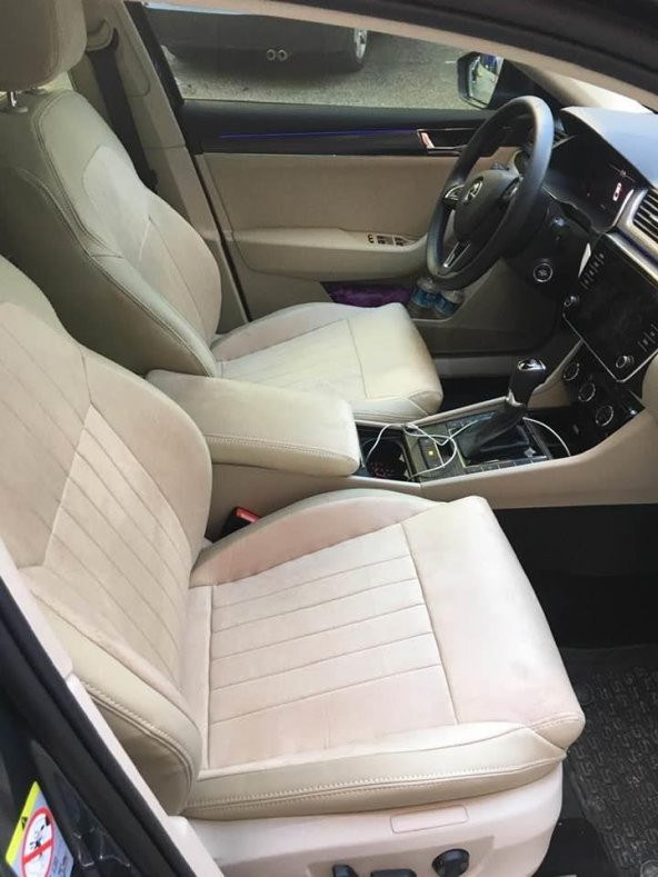 KRC S.DERİ-TAY TÜYÜ SKODA SUPER B 2015-2021 KOLTUK KILIFI - 2
