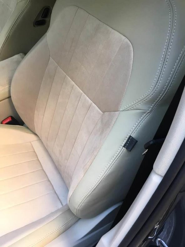 KRC S.DERİ-TAY TÜYÜ SKODA SUPER B 2015-2021 KOLTUK KILIFI - 3