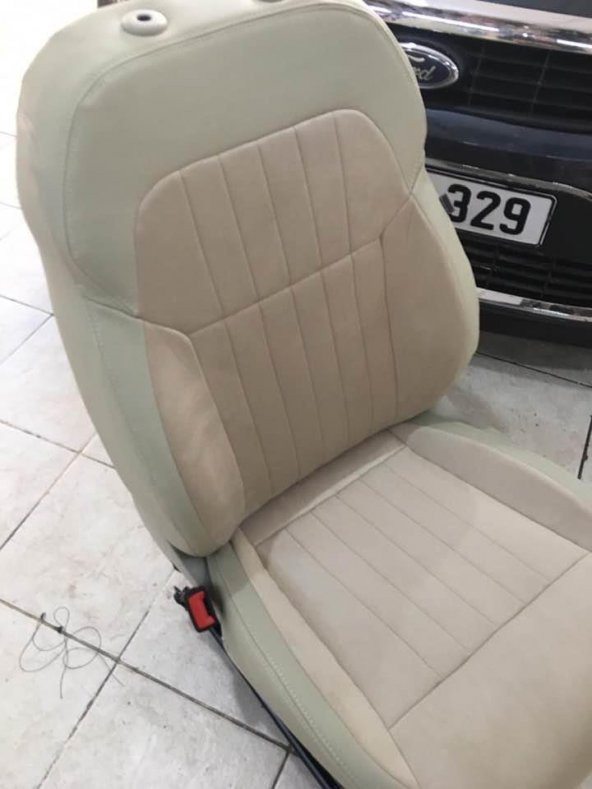 KRC S.DERİ-TAY TÜYÜ SKODA SUPER B 2015-2021 KOLTUK KILIFI - 7