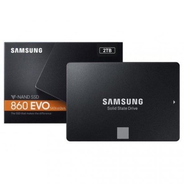 SAMSUNG 4TB 860 Evo Sata (1.5 GB/s) 550-520MB/s 7MM 2.5" Flash SSD MZ-76E4T0BW