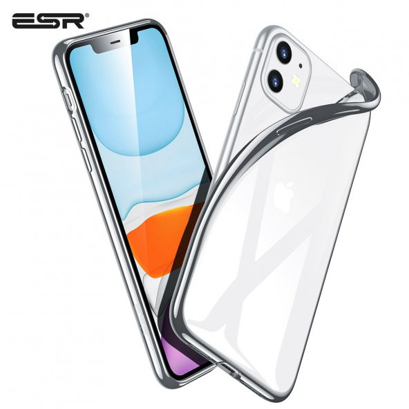 ESR iPhone 11 Kılıf,Essential Crown,Silver