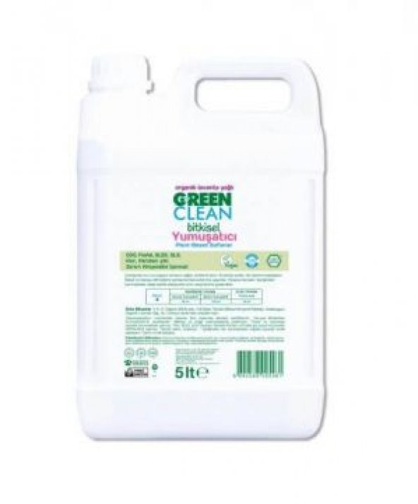 Green Clean Bitkisel Sıvı Çamaşır Yumuşatıcı 5 Lt
