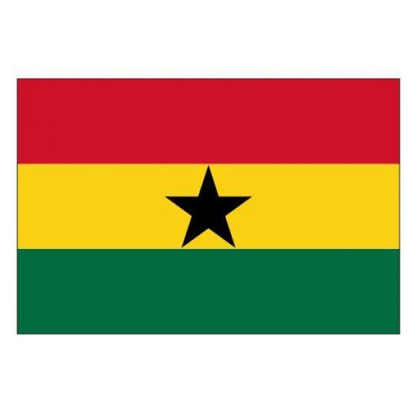 Gana Gönder Ülke Bayrağı 150x225cm
