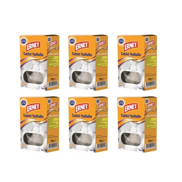 ERNET CENK NAFTALİN TABLET 100GR 6LI - 1