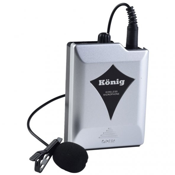 KÖNİG UHF Kablosuz Yaka Mikrofonu K-301 Y - 2