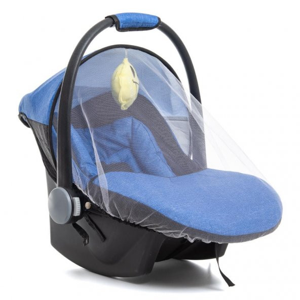 Bebebebek Lüx Pedli Bebek Taşıma, Bebek Oto Koltuğu Puset Cibinlikli - 5