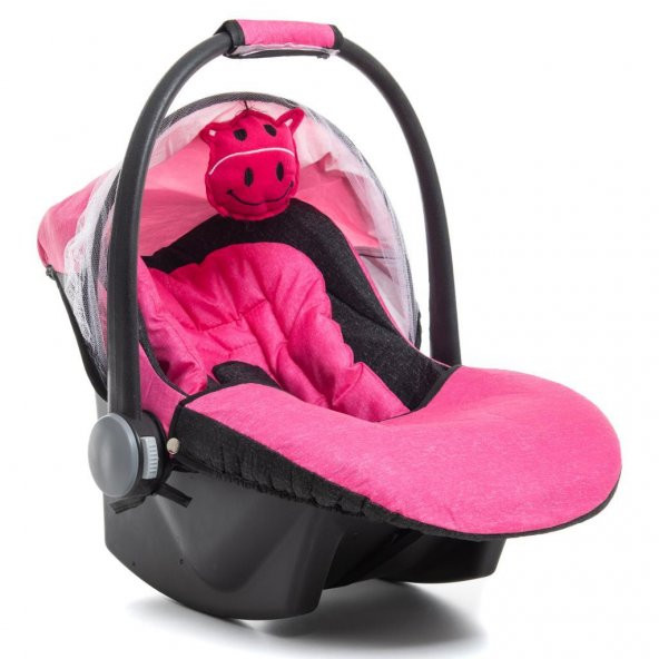 Bebebebek Lüx Pedli Bebek Taşıma, Bebek Oto Koltuğu Puset Cibinlikli - 9