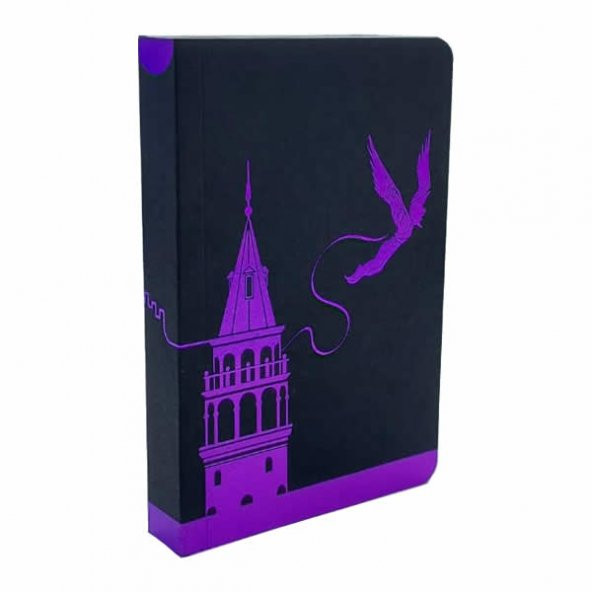 Tosbaa İstanbul Düşleri Hezarfenim Uç Hezarfenim 9.5x13 Çizgisiz Defter - 1
