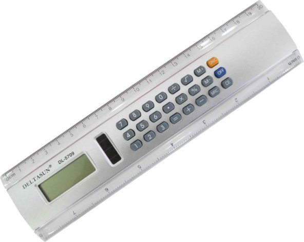 Deltasun Dl-6829 Cetvellı Hesap Makinesi - 1