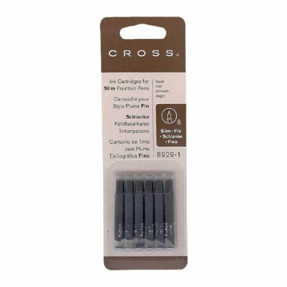 Cross 8929-1 Slim İnce Dolma Kalem Yedeği