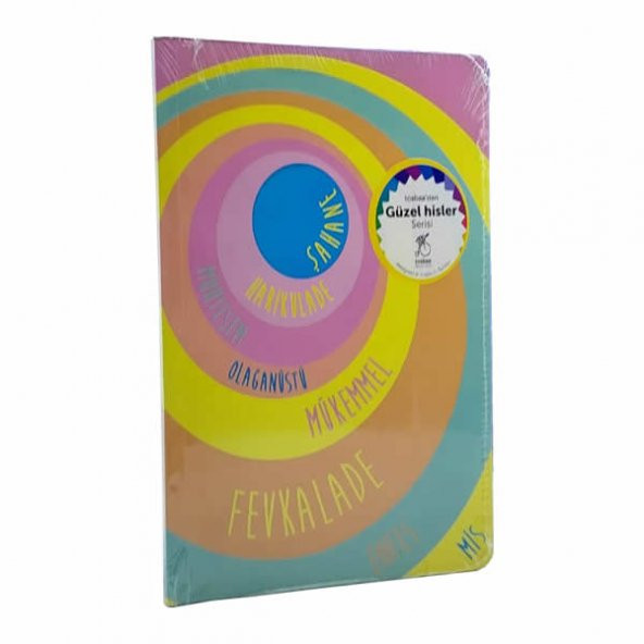 Tosbaa Daire 12,5x17 Güzel Hisler Daireler Çizgisiz Defter - 1