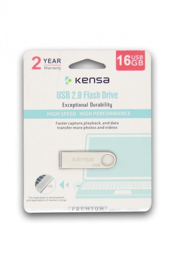 16 Gb Flash Bellek Kensa KF-16 USB 2.0
