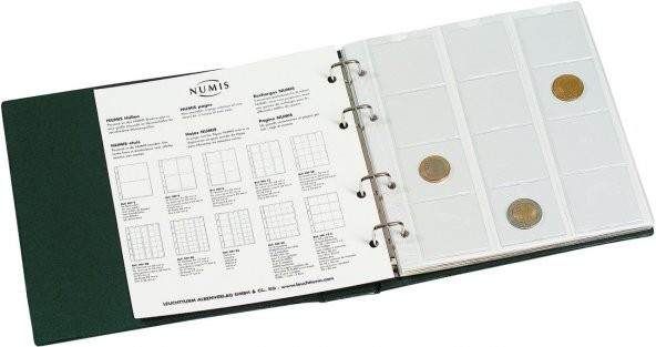 Leuchtturm Numis F, 5 Adet Numis Madeni Para Yaprağı İle Beraber - 4