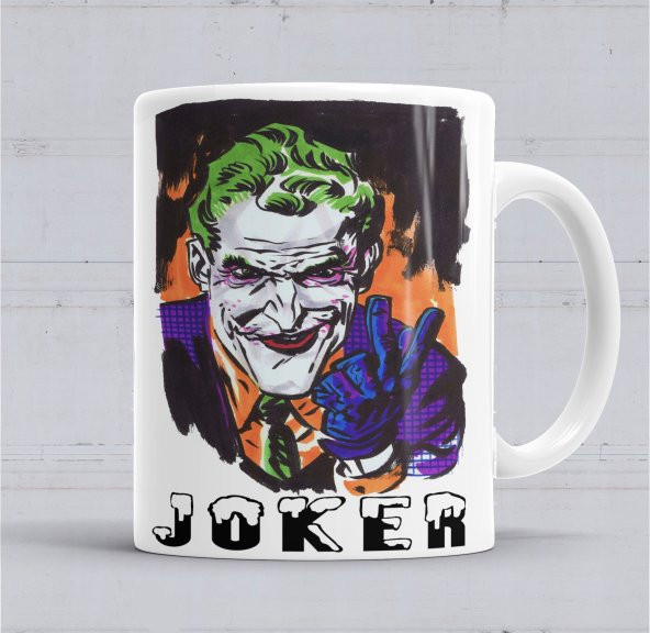 Joker Kupa Bardak  Porselen
