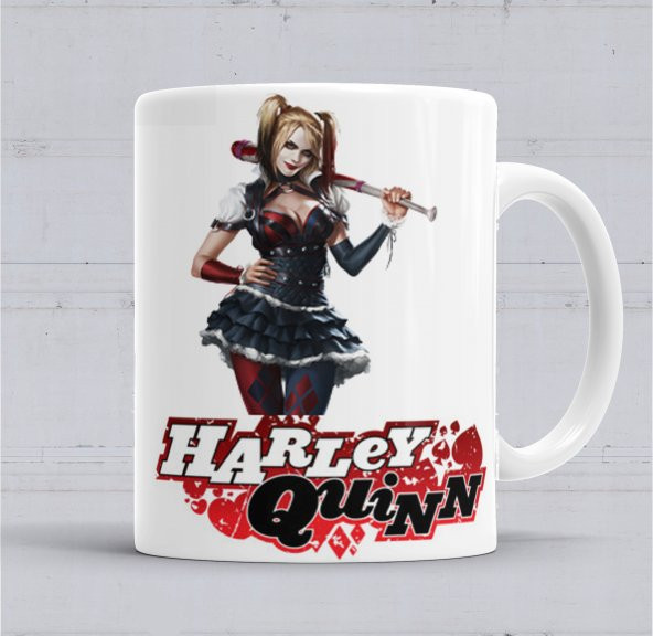 Harley Quinn Kupa Bardak Porselen