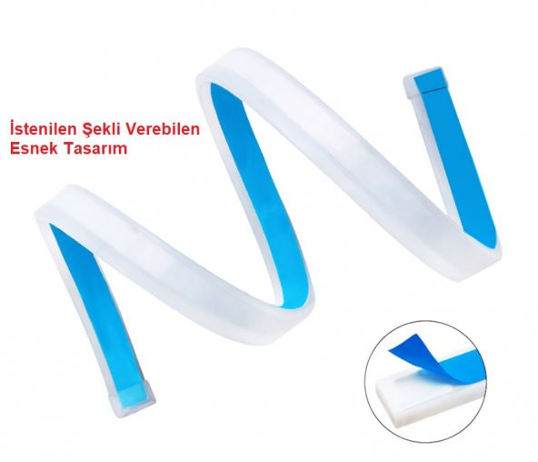 SELAMLAMALI Açılış Animasyonlu Far Kaşı Beyaz Audi Stil Kayar Sinyllii Far Üstü Slim Led - 4