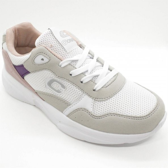 Pabucchi Conpax Beyaz Bayan Günlük Spor Ayakkabı-Sneaker