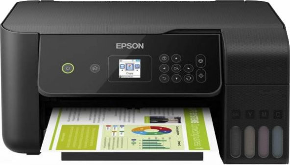 Epson L3160 Tarayıcı-Fotokopi Wı-Fı  Orjinal Mürekkepli Tanklı Yazıcı