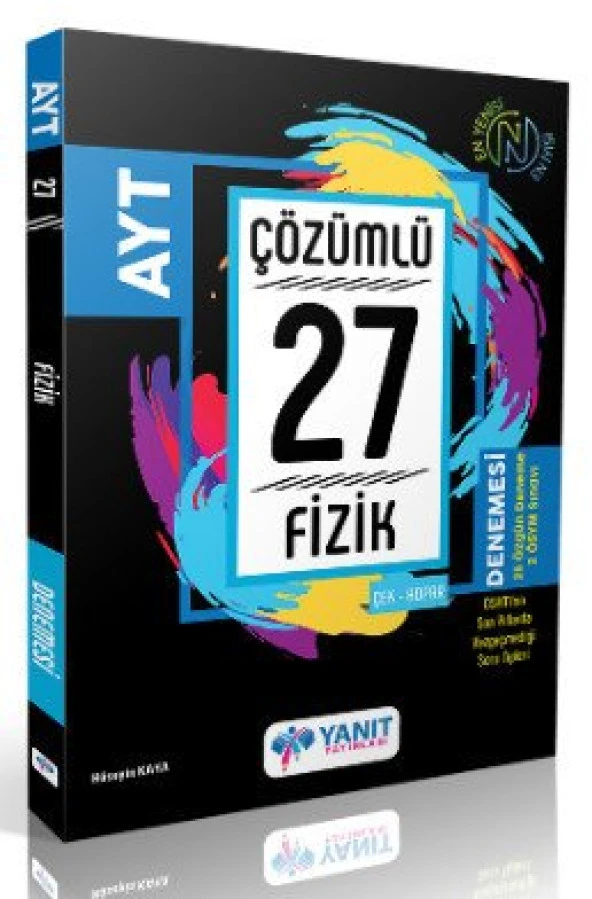 Yanıt Yayınları Ayt Fizik Çözümlü 27 Branş Deneme 2021-2022