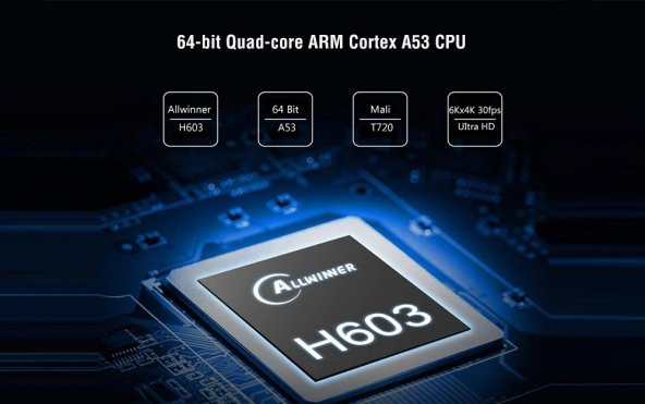X96H 4GB RAM 64GB ROM ANDROİD 9.0 TV BOX - 4