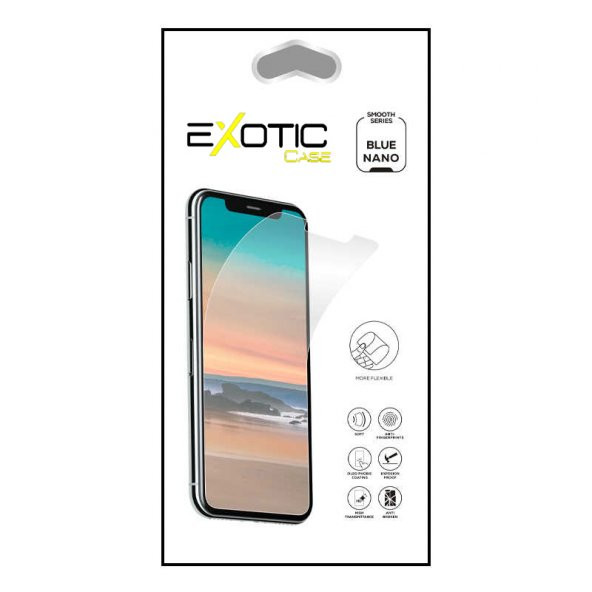 HTC Desire 12 Plus Exotic Case Blue Nano Ekran Koruyucu