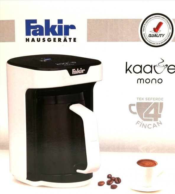 Fakir Kaave Mono Türk Kahvesi Makinesi BEYAZ