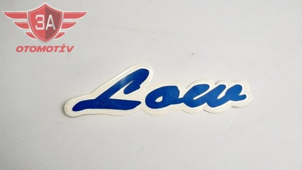 Isuzu Nkr LOW Yazısı
