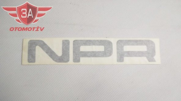 Isuzu NPR Yazısı Etiket