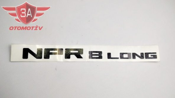 Isuzu NPR 8 Long Yazısı Etiket ürün görseli 1