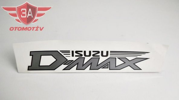 Isuzu D-Max Çamurluk Yazısı D-Max Etiket