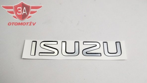 Isuzu D-Max ISUZU Yazısı Etiket Kasadaki