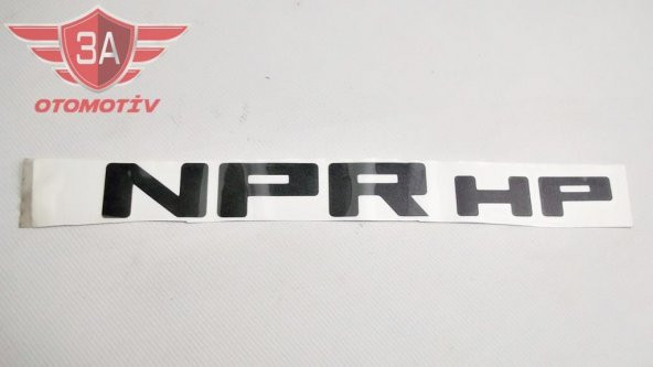 Isuzu NPR HP Yazısı Etiket