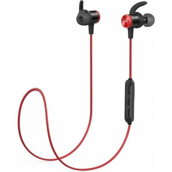 Anker Soundcore Spirit Kablosuz Bluetooth 5.0 Spor Kulaklık - Siyah Kırmızı