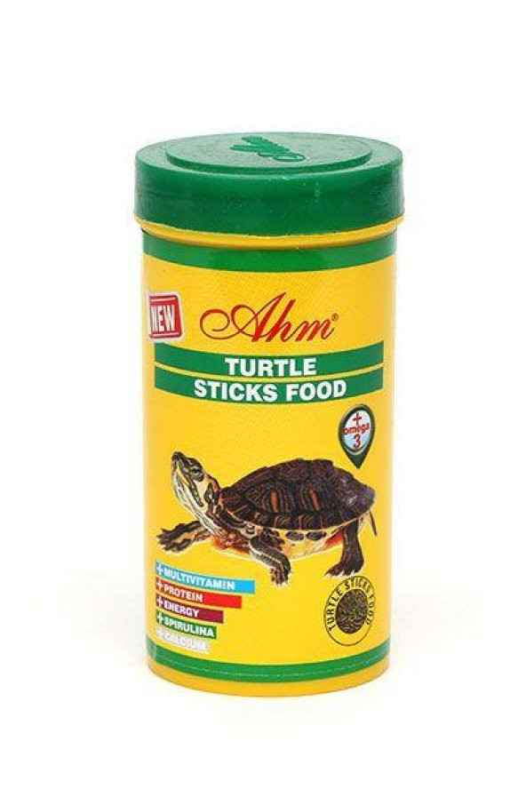 Ahm Turtle Sticks Green Food Kaplumbağa Yemi 250 ml