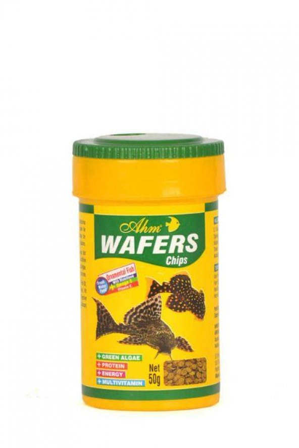 Ahm Wafers Chips Balık Yemi 100 ml