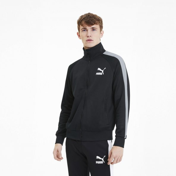 Puma Iconic T7 Track Jkt Pt Erkek Eşofman Üstü - 59528601 - 3