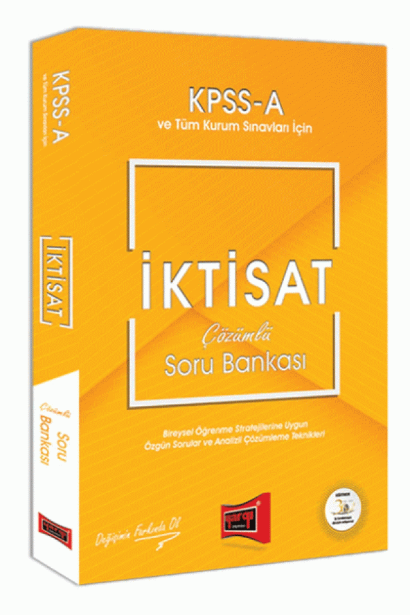Yargı KPSS-A İktisat Çözümlü Soru Bankası - Yargı Yayınları
