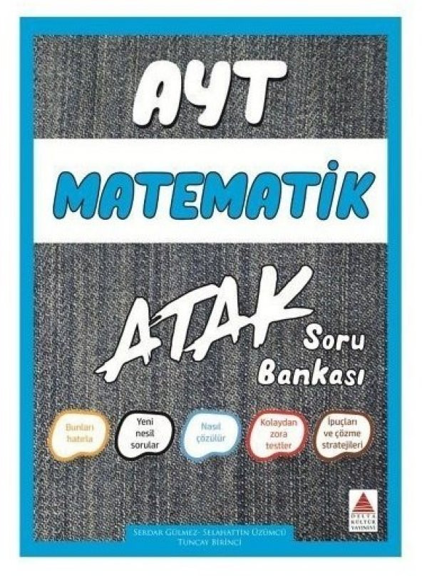 AYT Matematik Soru Bankası - Delta Kültür Yayınları