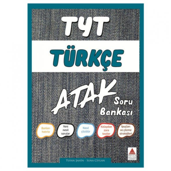 TYT Türkçe Soru Bankası - Delta Kültür Yayınları