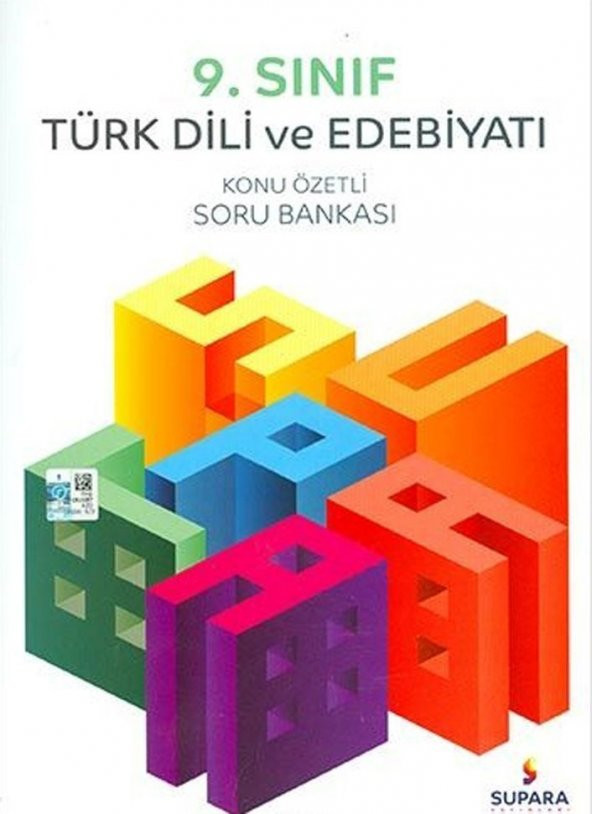 9.Sınıf Türk Dili Edebiyatı Konu Özetli Soru Banka - Supara Yayınları