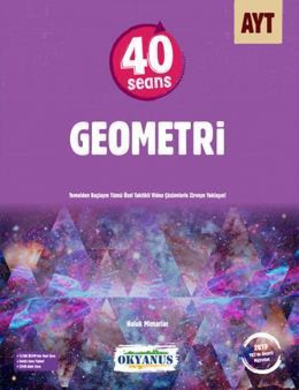 Ayt 40 Seans Geometri Soru Bankası - Okyanus Yayınları